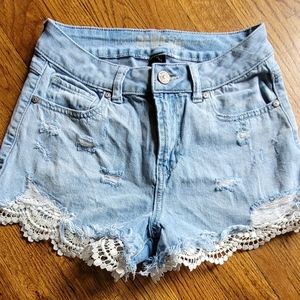 Juniors Rewash shorts size 0
